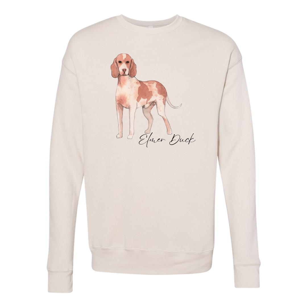 Custom Bracco Italiano Crew Sweatshirt - Various Colors