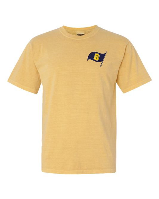 Shenandoah Raiders Heavyweight Tshirt - Mustard