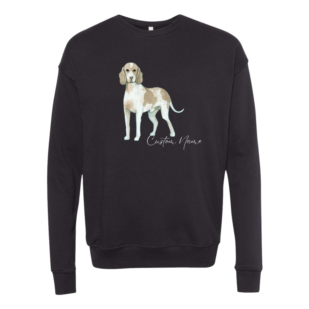 Custom Bracco Italiano Crew Sweatshirt - Various Colors