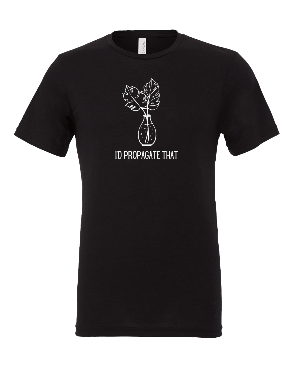I'd Propagate That Tshirt - Black