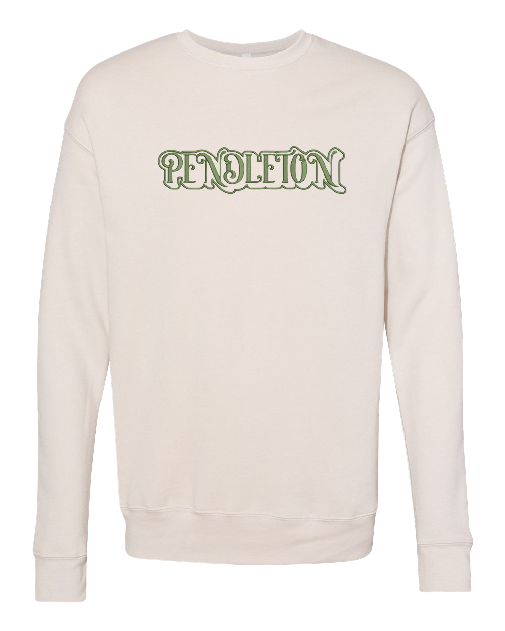 Christmas in Pendleton Embroidered Crewneck Sweatshirt - Ivory