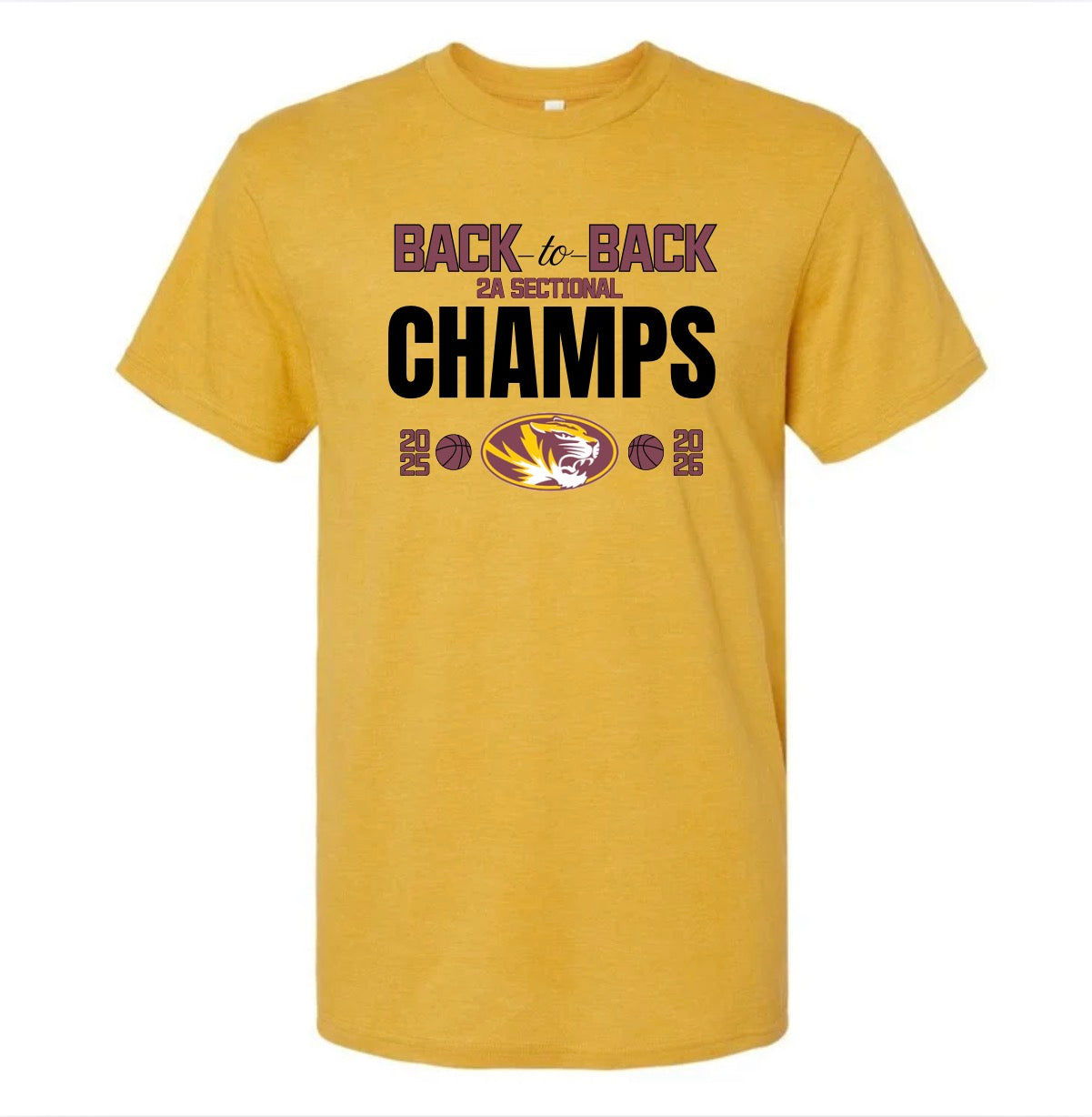 Alex Tigers Sectional Champs Tshirt