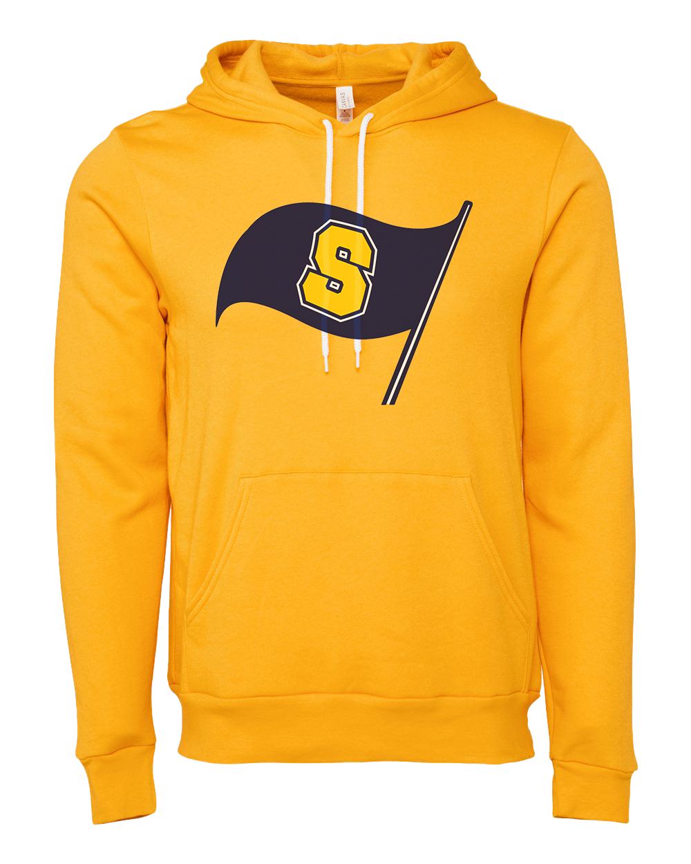Shenandoah Raiders Flag Hooded Sweatshirt - Gold