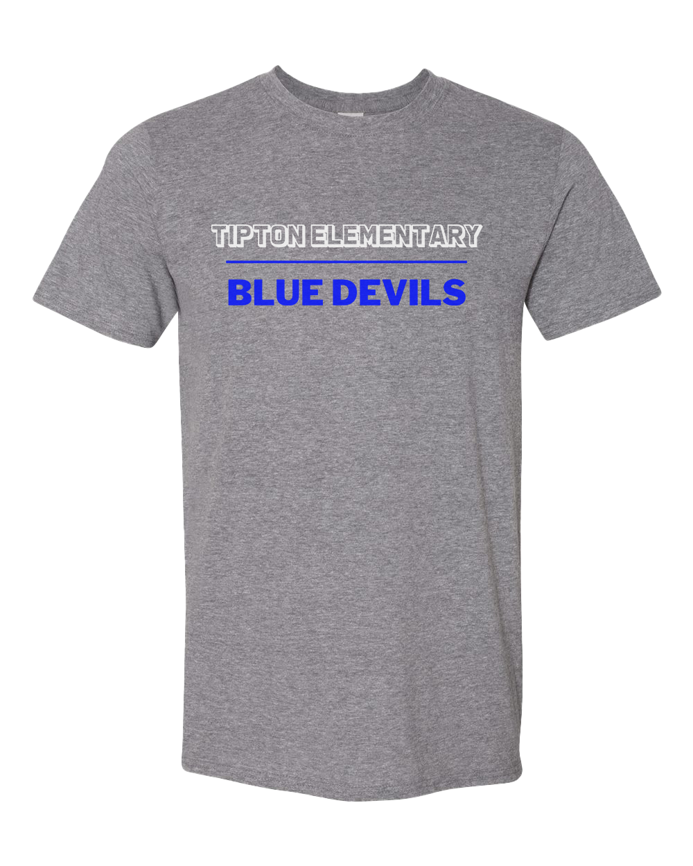 Tipton Elementary Tshirt - Graphite Heather