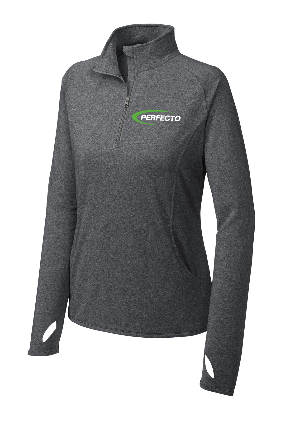 Womens Sport-Tek Sport-Wick Stretch 1/4-Zip Pullover