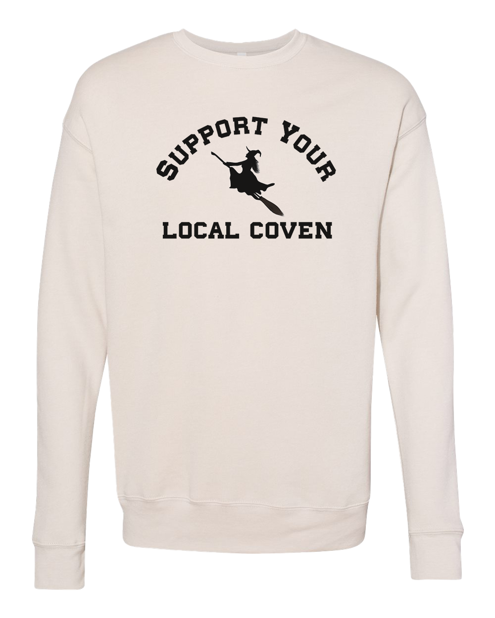 Support Your Local Coven Sweatshirt - Heather Dust