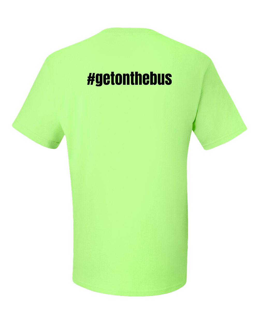 Lapel Bark Squad Tshirt - Neon Green