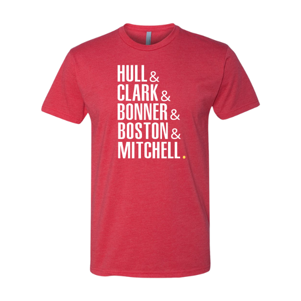 Indiana Basketball Clark Boston Hull Bonner Mitchell Tshirt - Various Colors