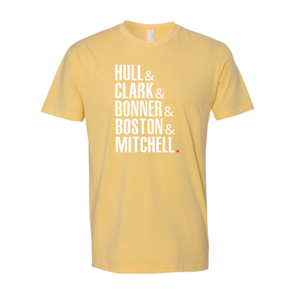 Indiana Basketball Clark Boston Hull Bonner Mitchell Tshirt - Various Colors