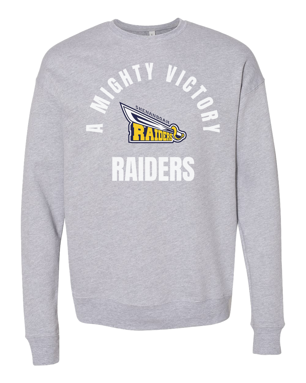 Shenandoah Raiders Fight Song Crew Sweatshirt - Athletic Heather
