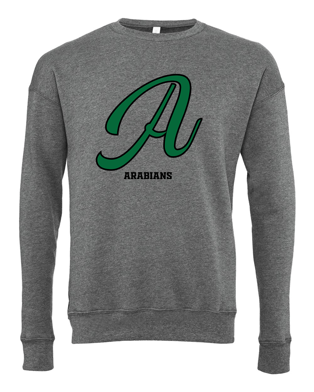 Pendleton Script A Crew Sweatshirt - Deep Heather