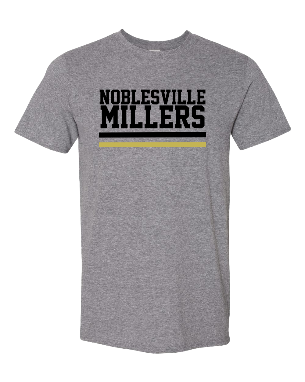Vintage Noblesville Milers Tshirt - Graphite Heather