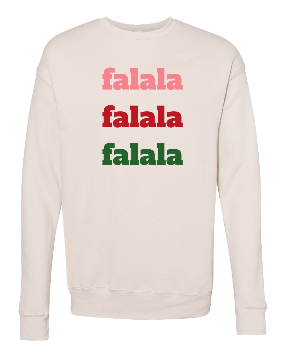 Falala Crew Sweatshirt - Heather Dust