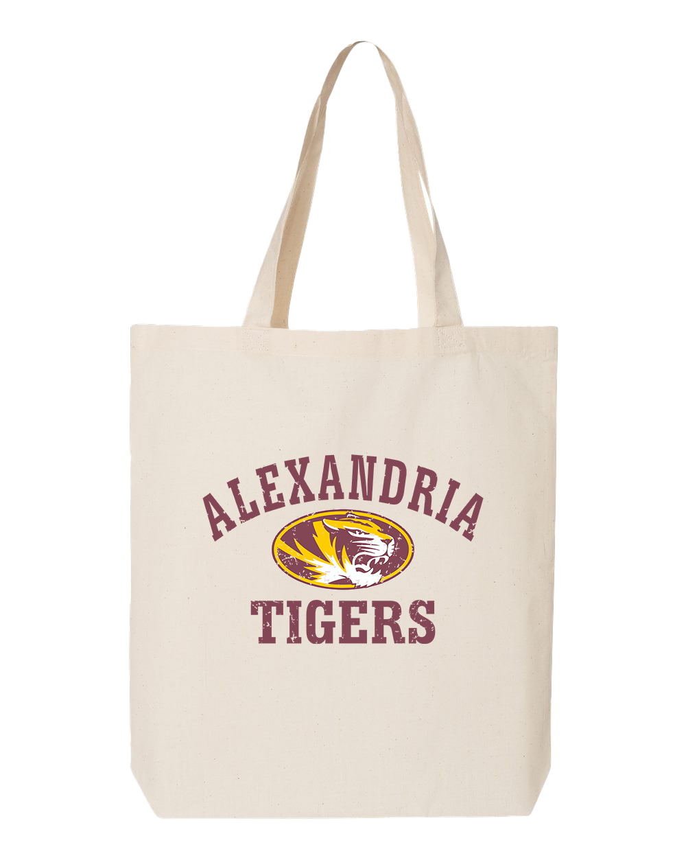 Alex Tigers Tote - Natural