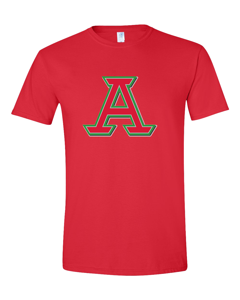 Anderson Indians "A" Tshirt - Red