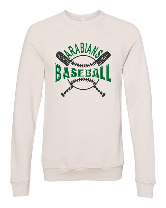 Pendleton Arabians Baseball Crew Sweatshirt - Heather Dust