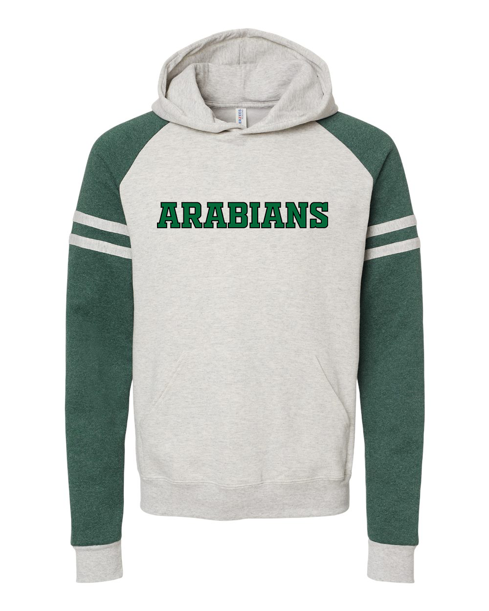 Pendleton Arabians Raglan Hooded Sweatshirt - Heather/Forest