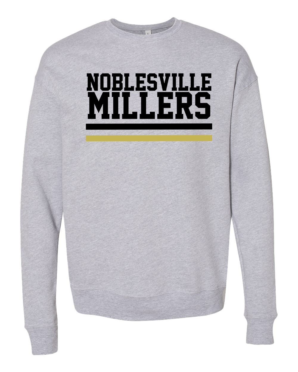 Vintage Noblesville Millers Crew Sweatshirt - Athletic Heather