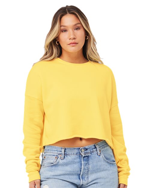 Classy Until Kickoff - Bella Canvas Crop Crew