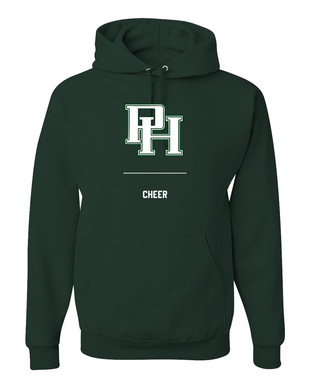 Pendleton Arabians Cheer Hoodie - Forest Green
