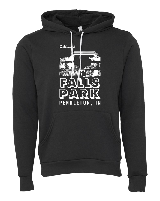 Falls Park Pendleton Hooded Sweatshirt - Dark Grey