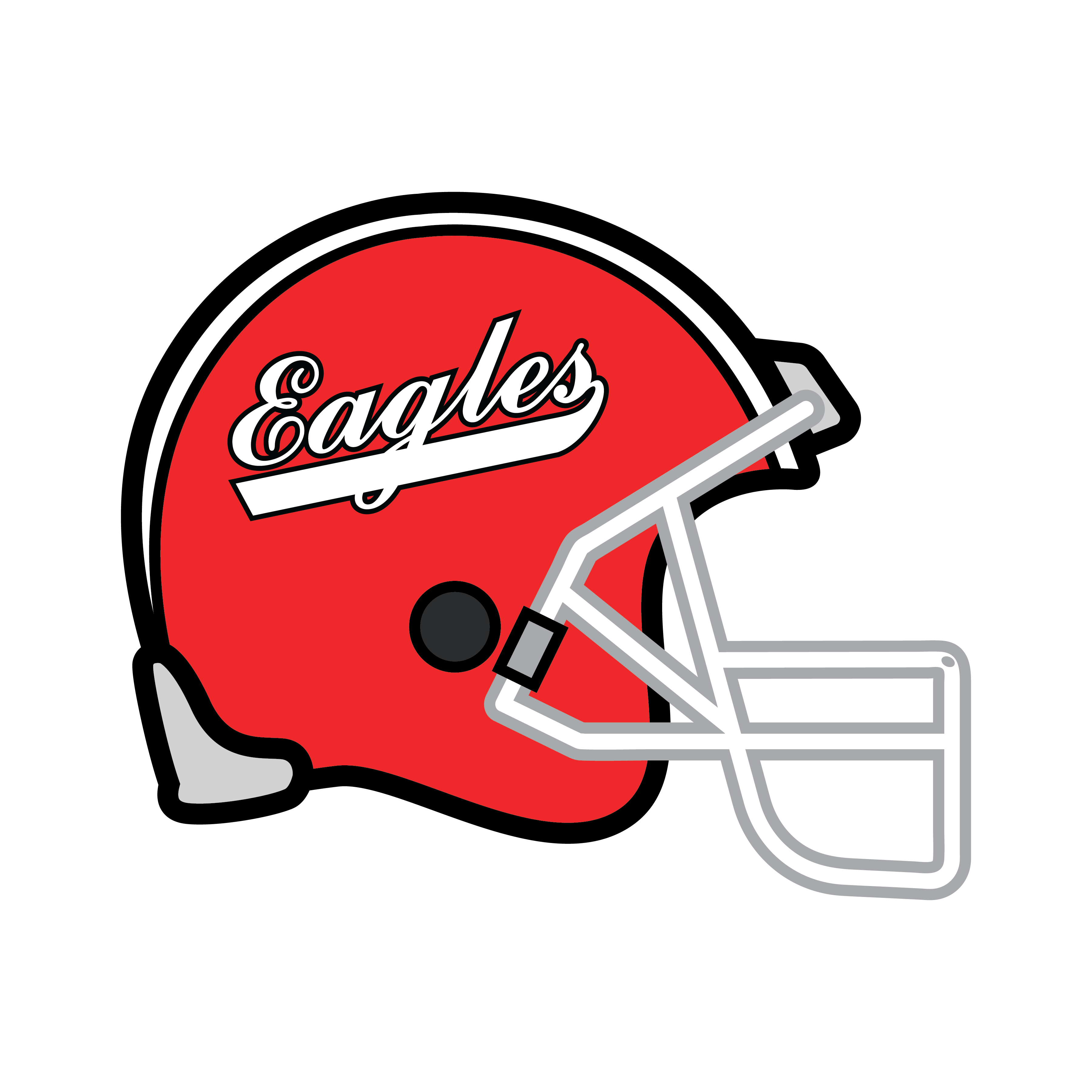 eagles helmet icon Frankton Eagles Football Helmet Sticker – Hoosier Classics