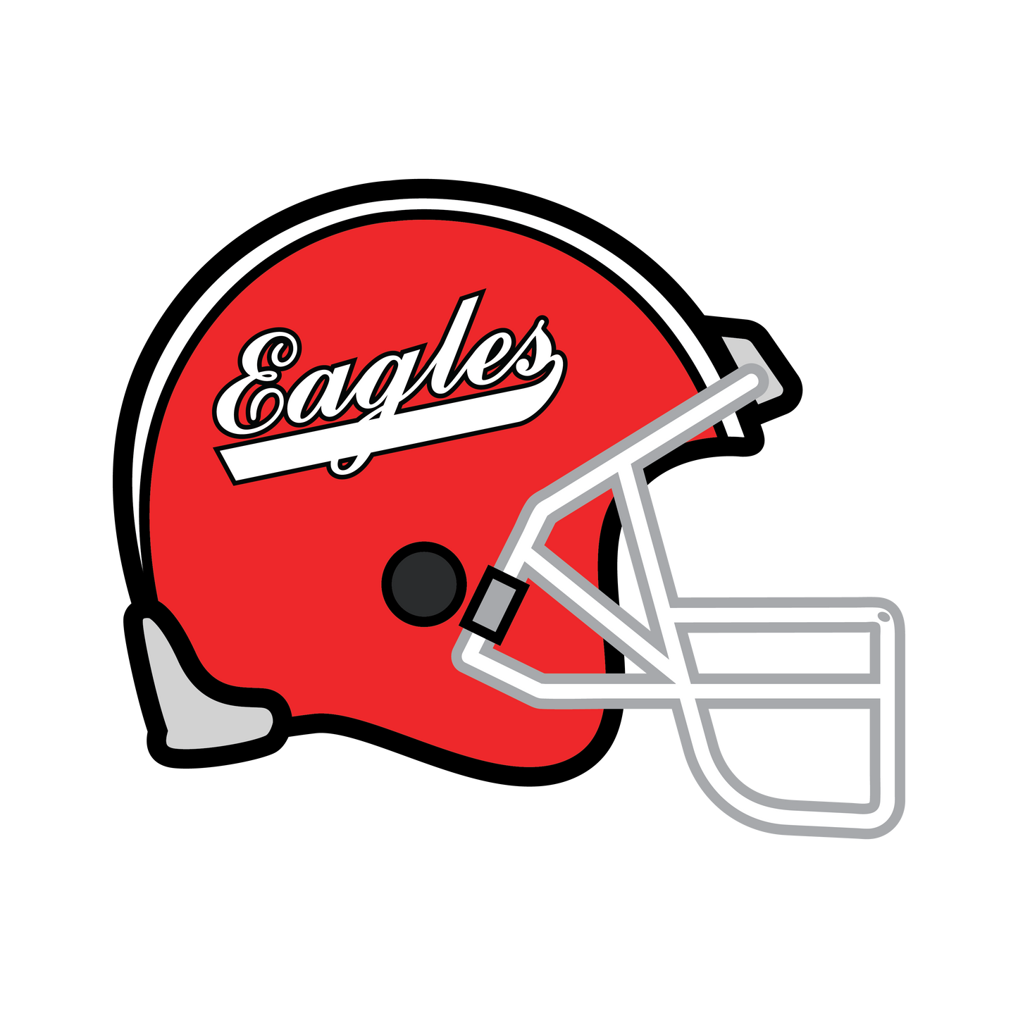 Frankton Eagles Football Helmet Sticker