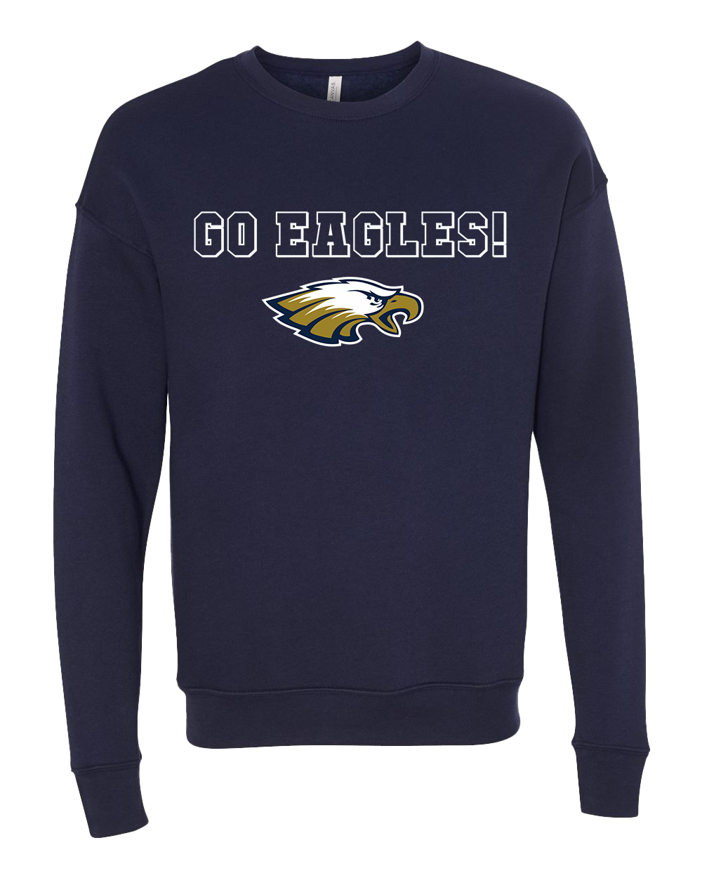 Oak Hill Go Eagles Crew Sweatshirt - Navy