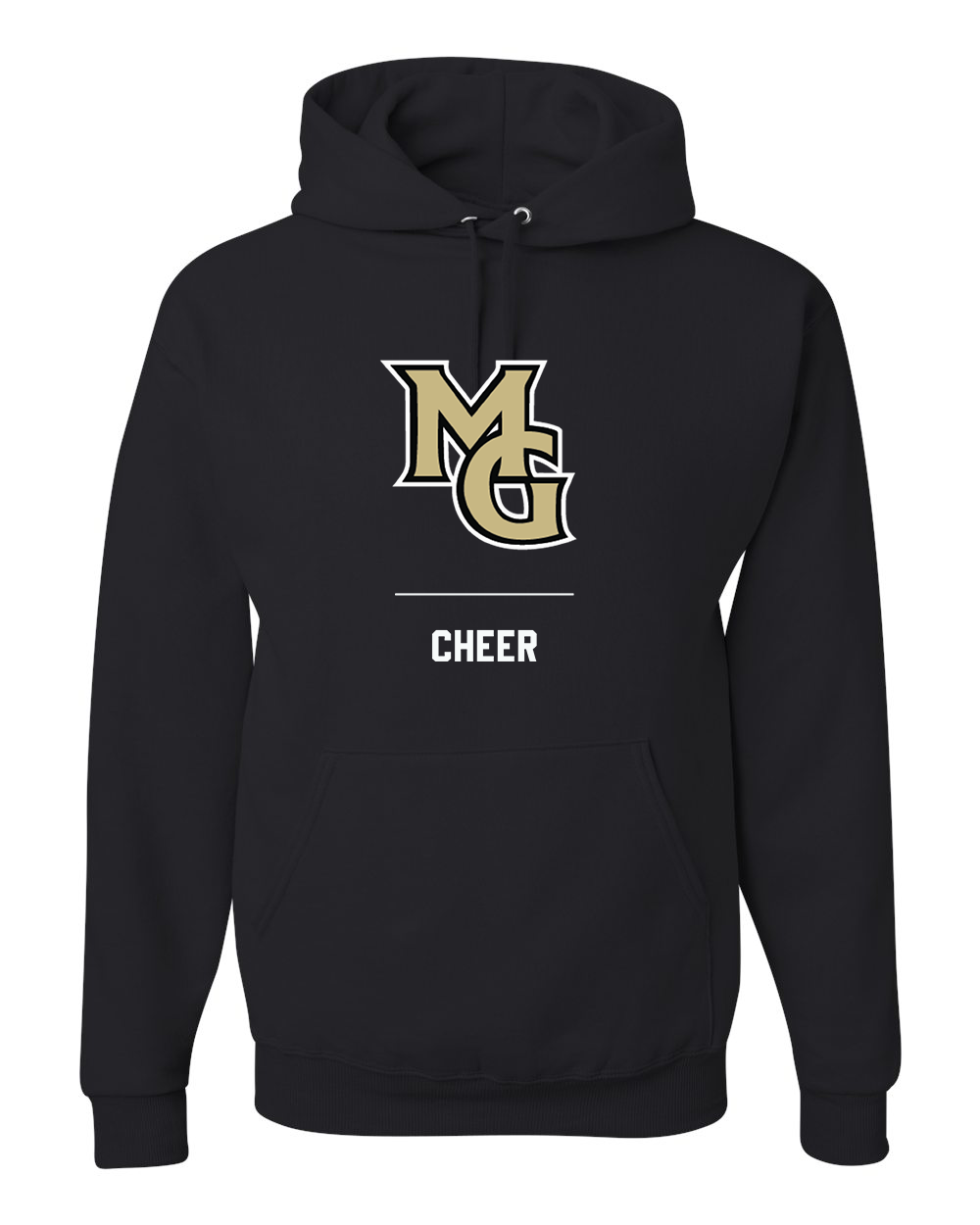 Madison Grant Argylls Cheer Hoodie - Black