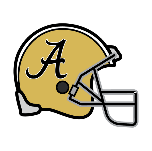 Madison-Grant Argylls Football Helmet Sticker