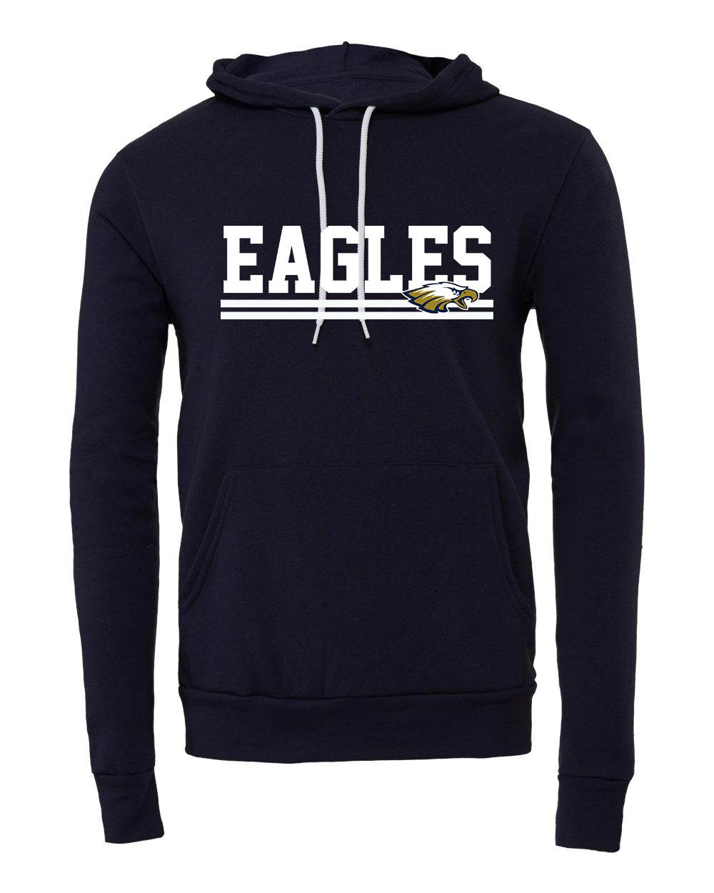 Oak Hill Retro Hooded Sweatshirt - Navy