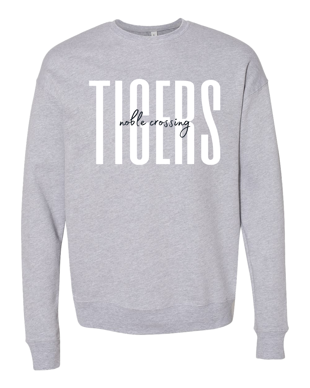 Noble Crossing Tigers Tall Font Crew - Various Colors
