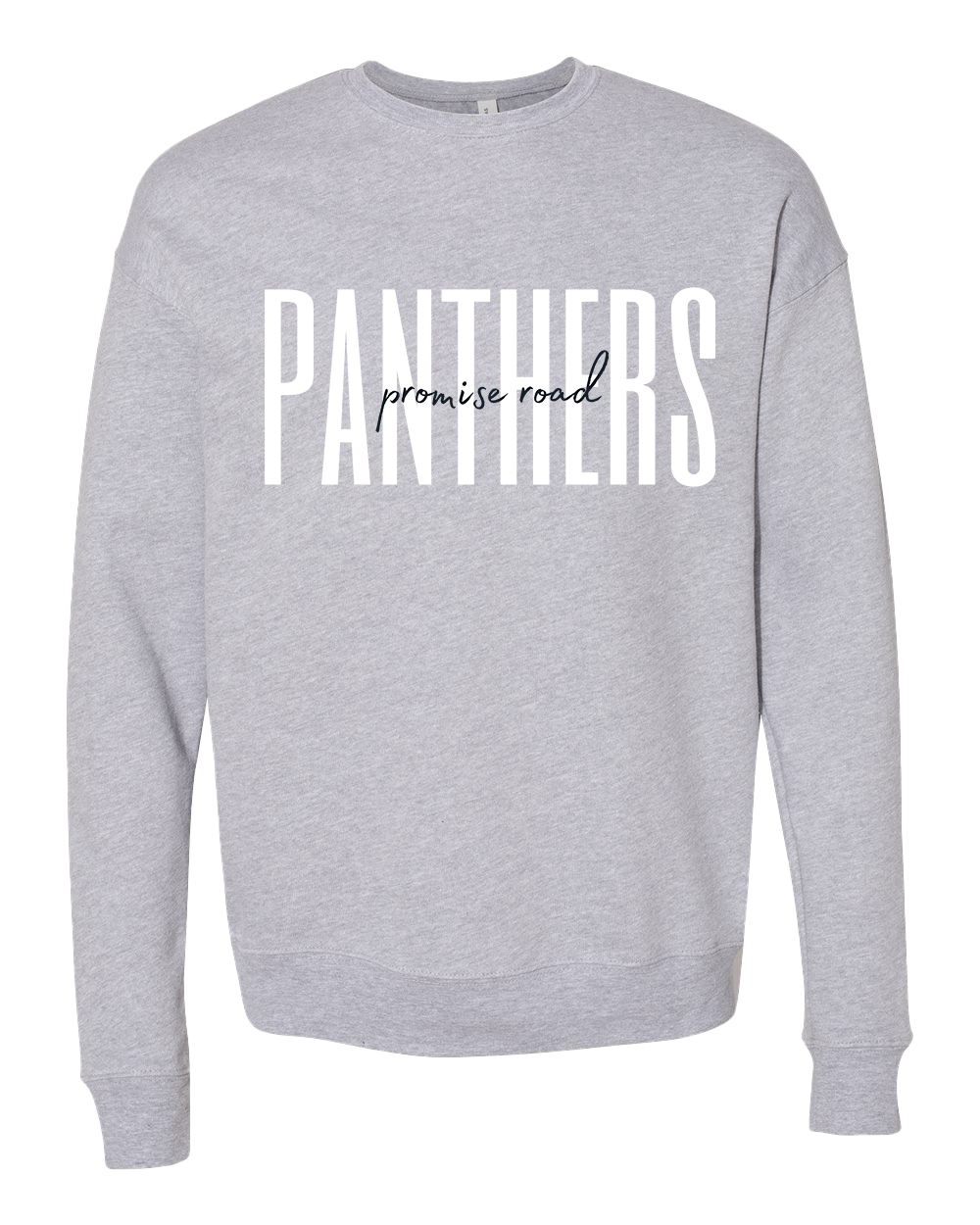 Promise Road Panthers Tall Font Crew - Various Colors