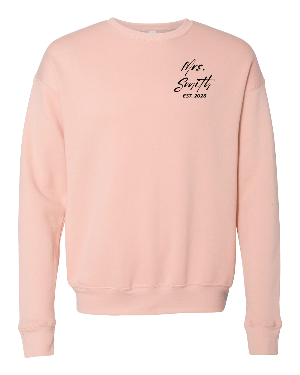 Future Mrs. Custom Name Crew Sweatshirt - Multiple Colors
