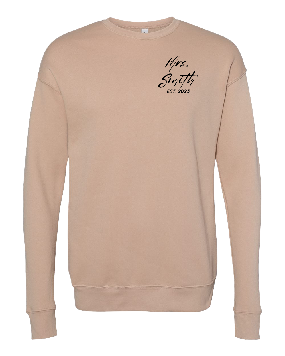 Future Mrs. Custom Name Crew Sweatshirt - Multiple Colors