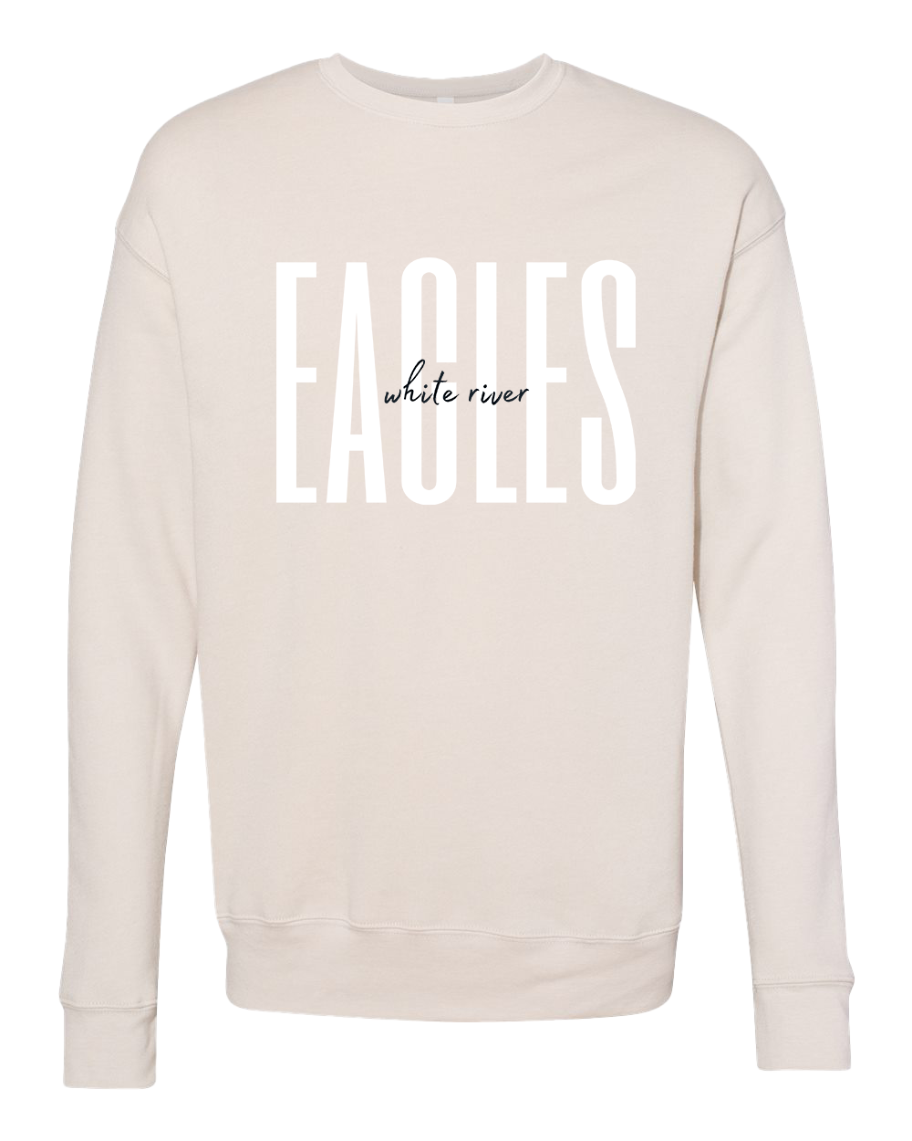 White River Eagles Tall Font Crew - Various Colors