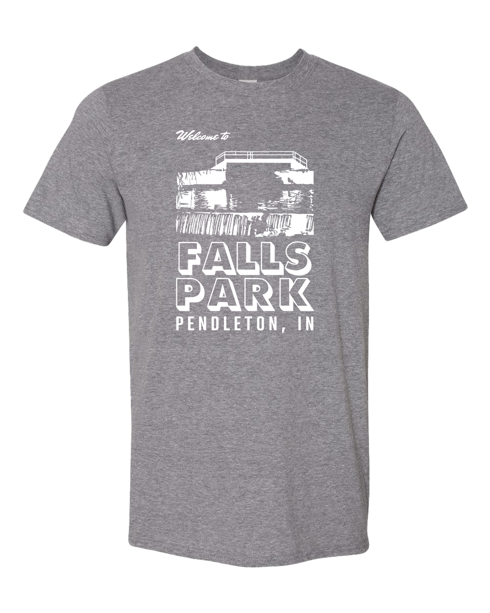 Falls Park Pendleton Tshirt - Graphite Heather