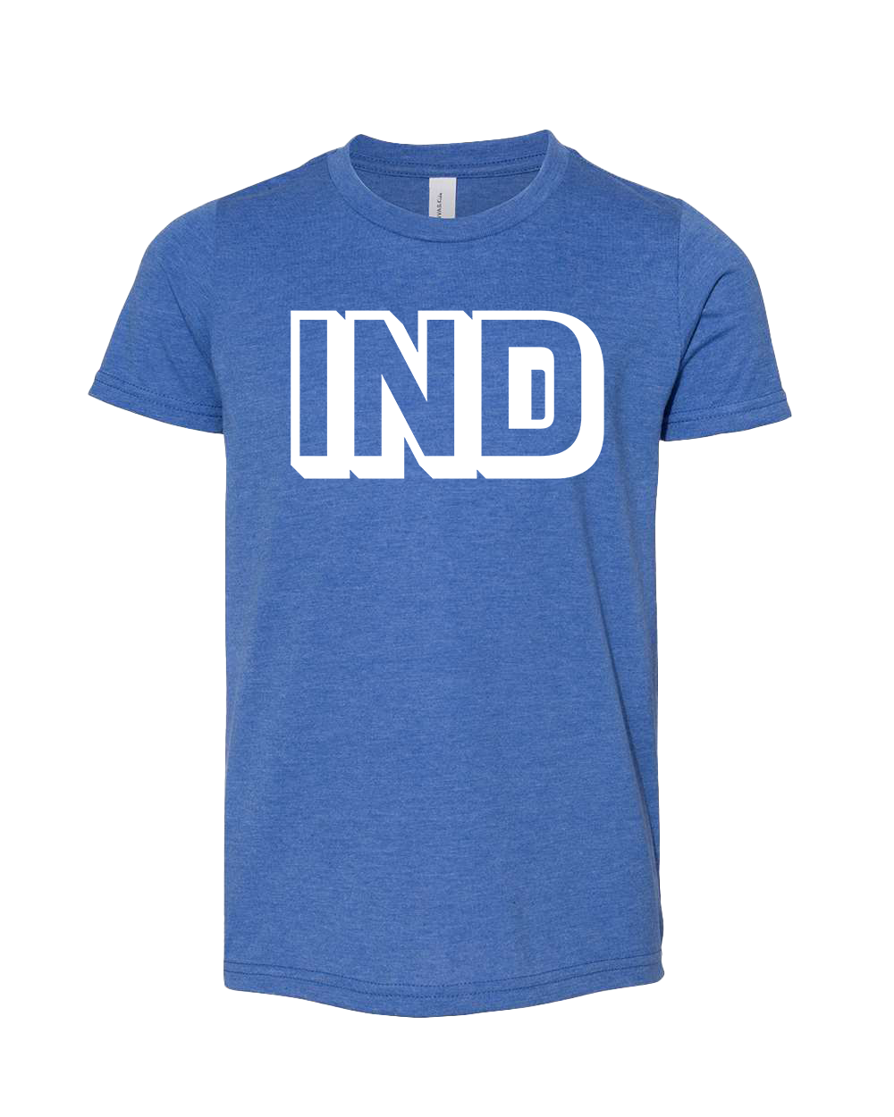 IND youth Tshirt - Royal Heather