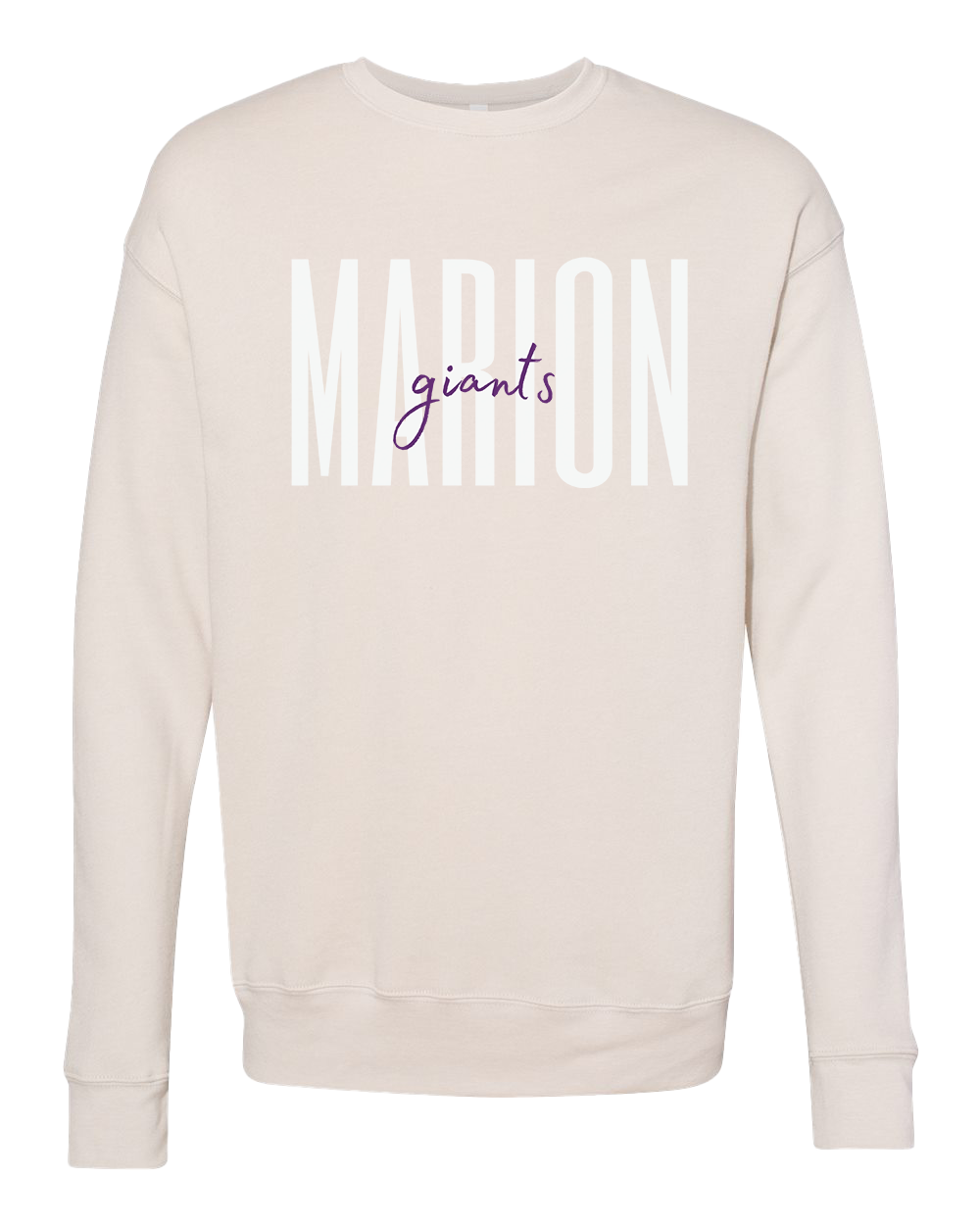 Marion Giants Script Crew Sweatshirt - Various Colors