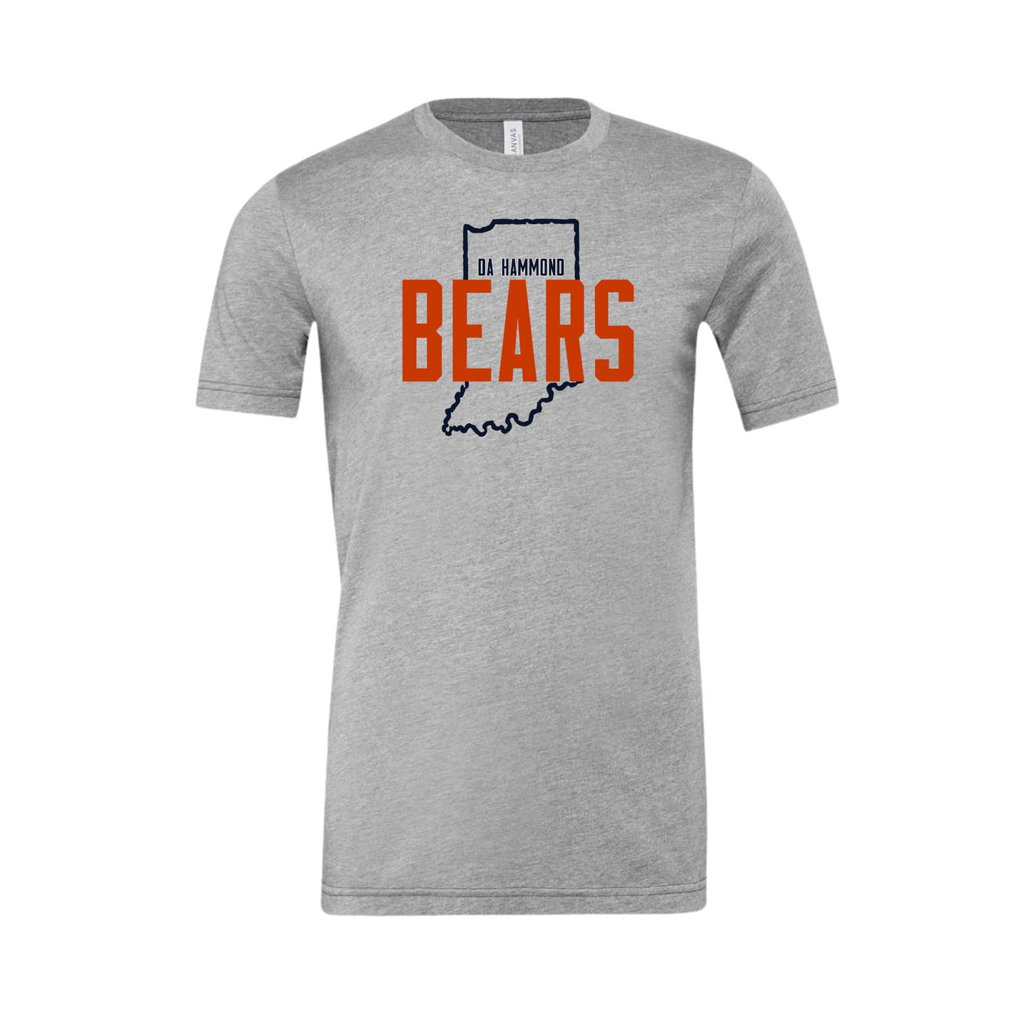 Da Hammond Bears Tshirt - Athletic Heather