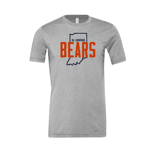 Da Hammond Bears Tshirt - Athletic Heather