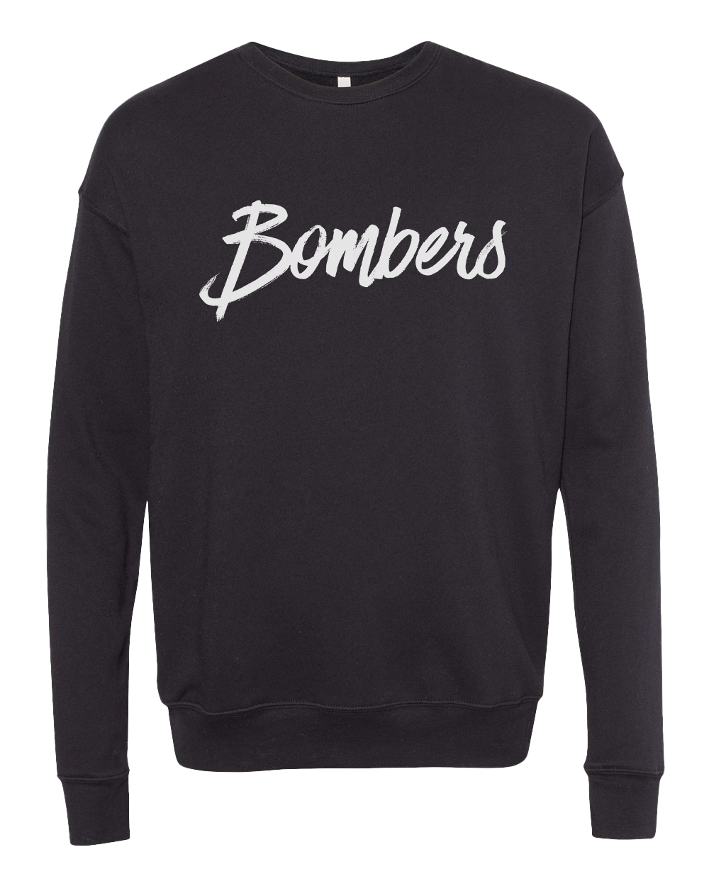 Rensselaer Central Bombers Simple Crew Sweatshirt - Black