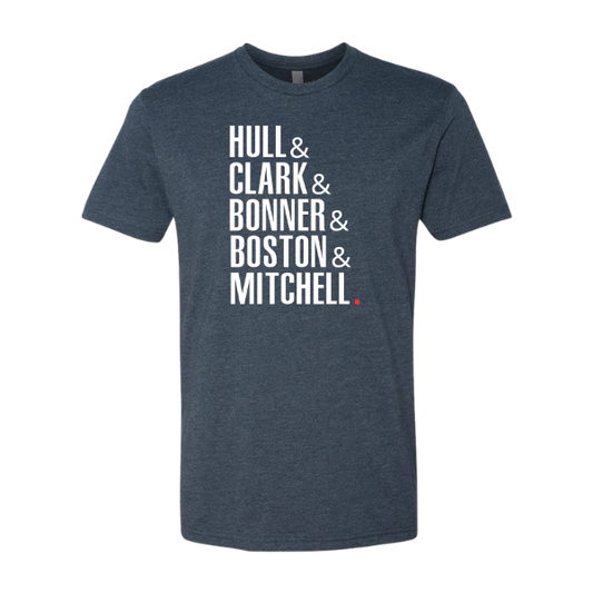 Indiana Basketball Clark Boston Hull Bonner Mitchell Tshirt - Various Colors