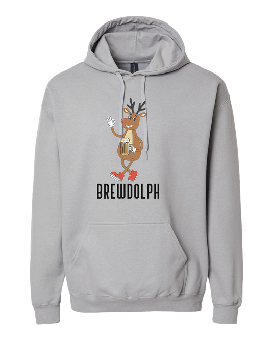 Brewdolph Hooded Sweatshirt - Athletic Heather