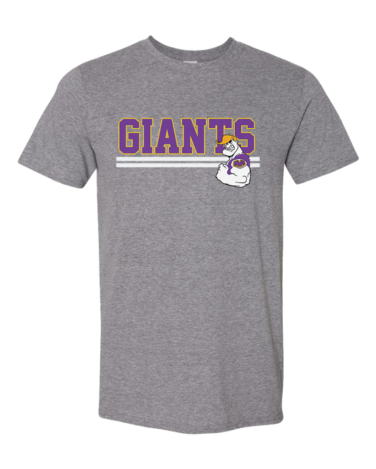 Marion Giants Retro Tshirt - Graphite Heather