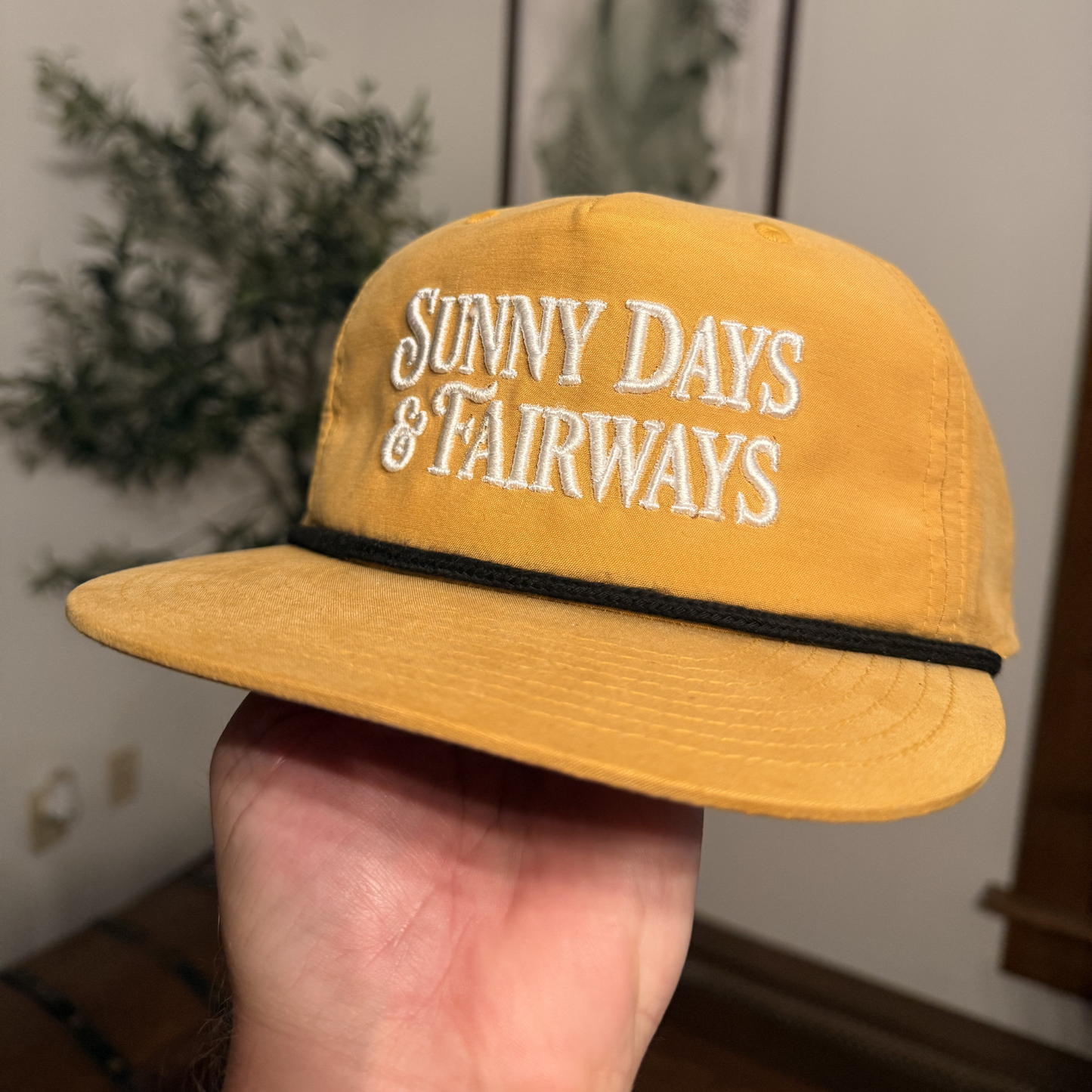 Sunny Days & Fairways Golf Rope Hat