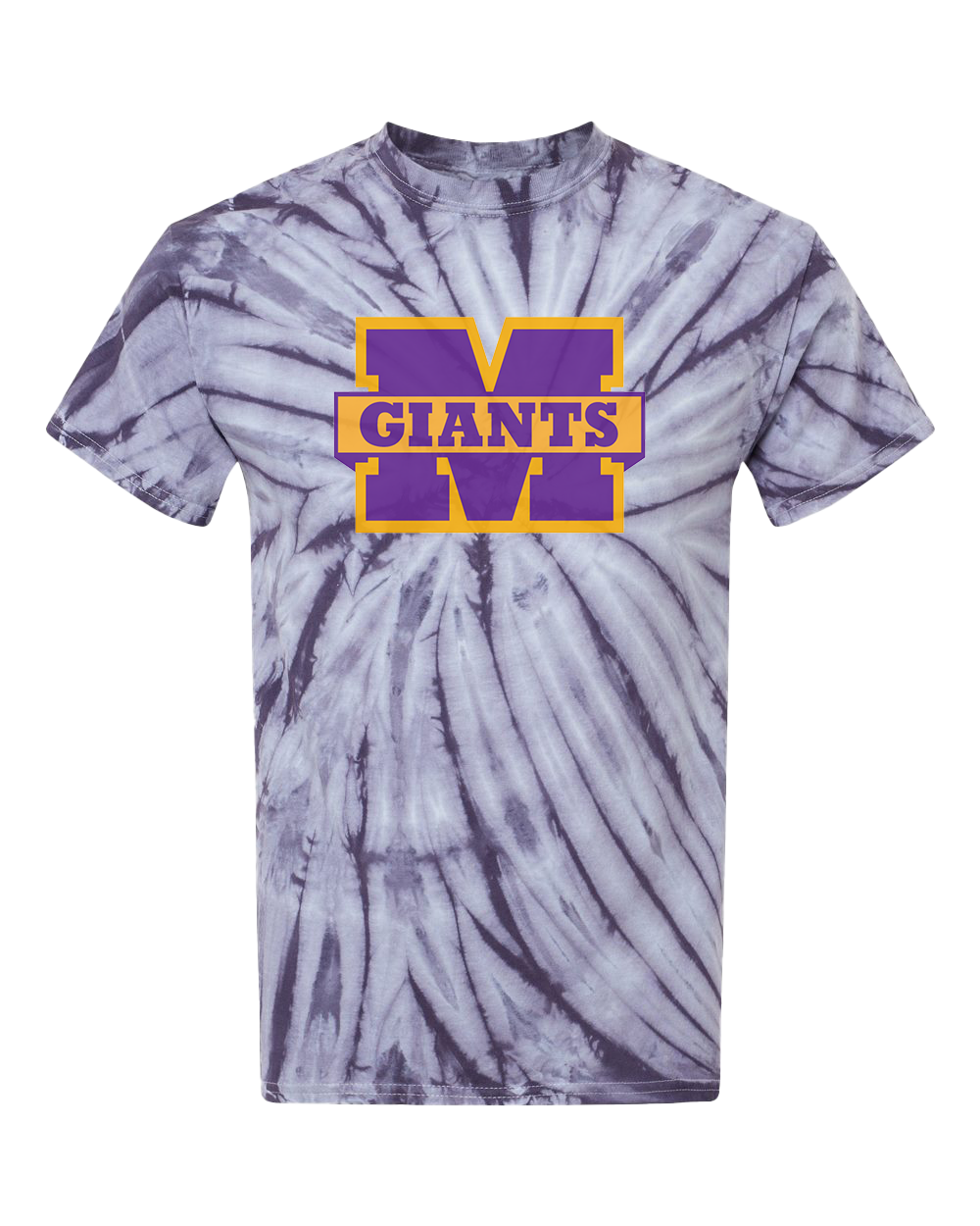 Marion Giants Tie Dye Tshirt - Blackberry