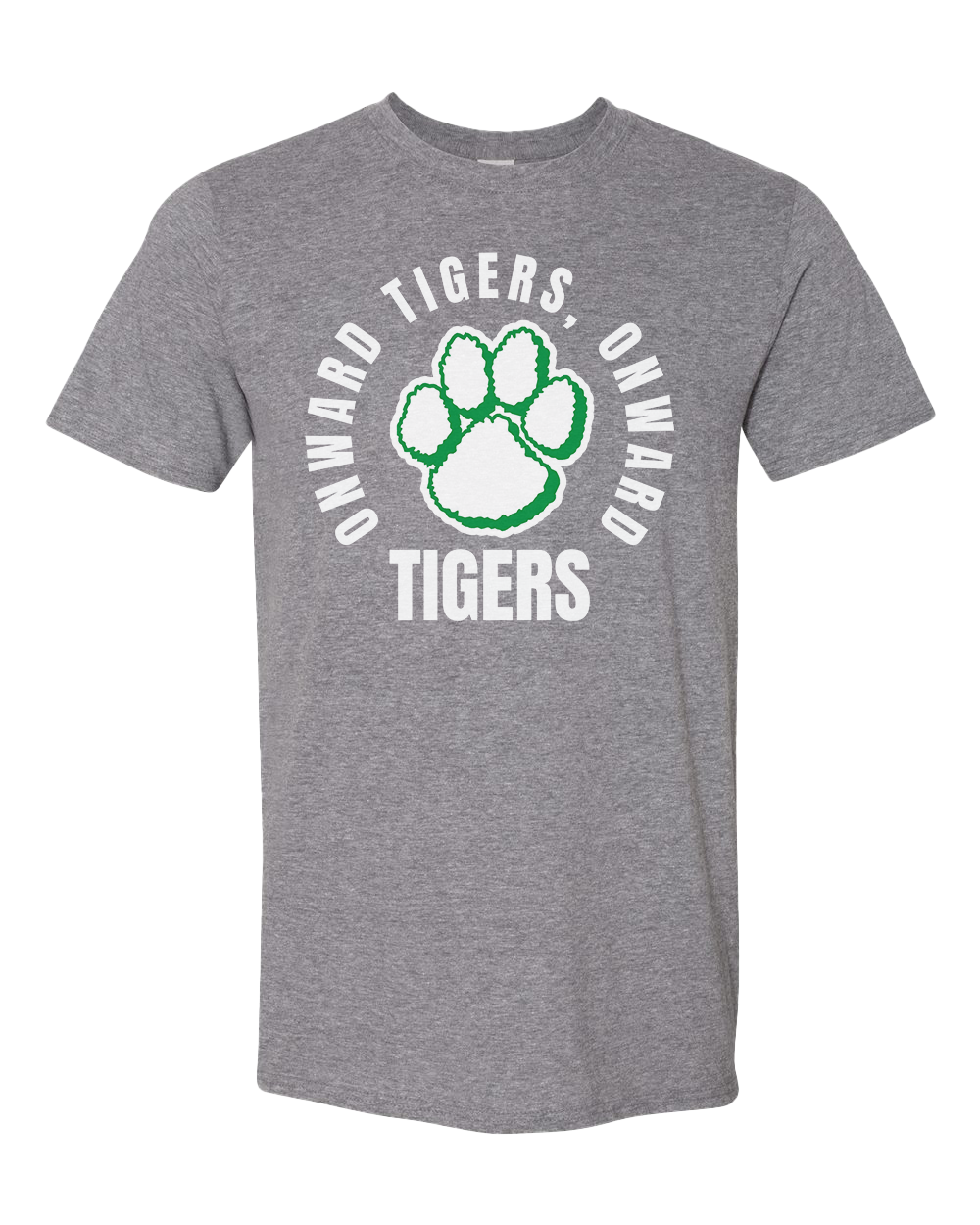 Yorktown Tigers Fight Song Tshirt - Graphite Heather