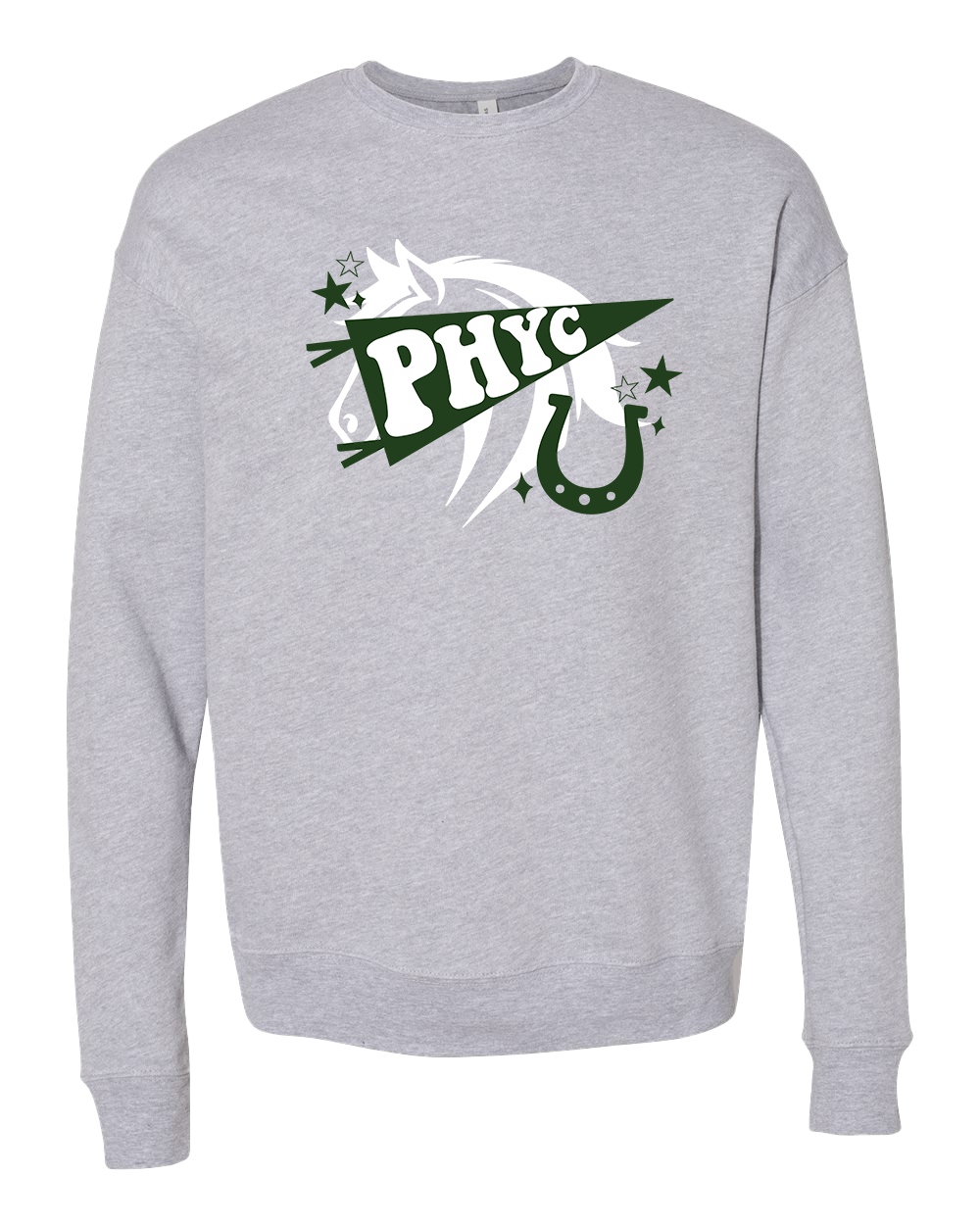 PHYC Crewneck Sweatshirt 1 - Athletic Grey