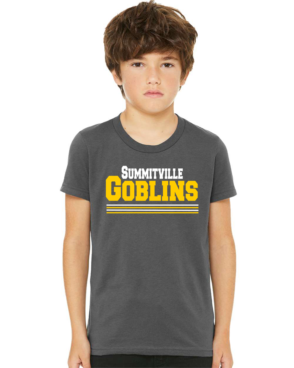 Youth Summitville Goblins Tshirt - Asphalt